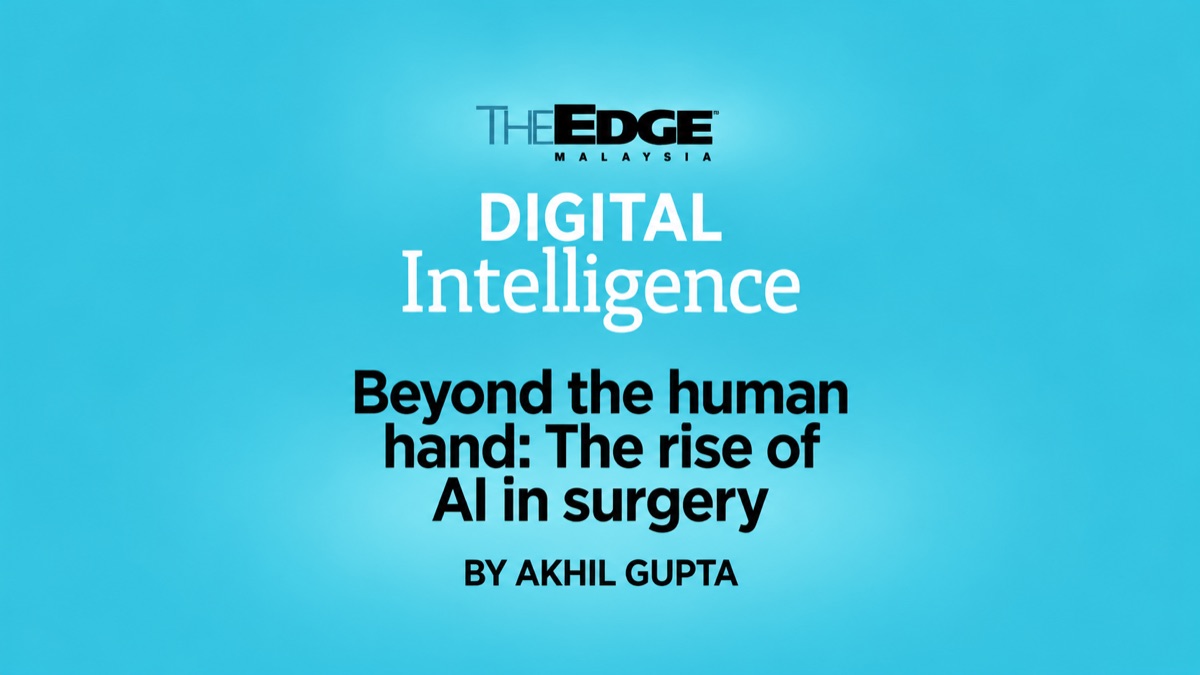 Digital Intelligence: Beyond the human hand: The rise of AI in surgery